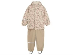 CeLaVi regntøj beige med blomster